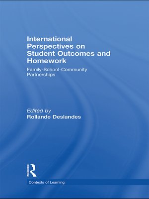 cover image of International Perspectives on Student Outcomes and Homework